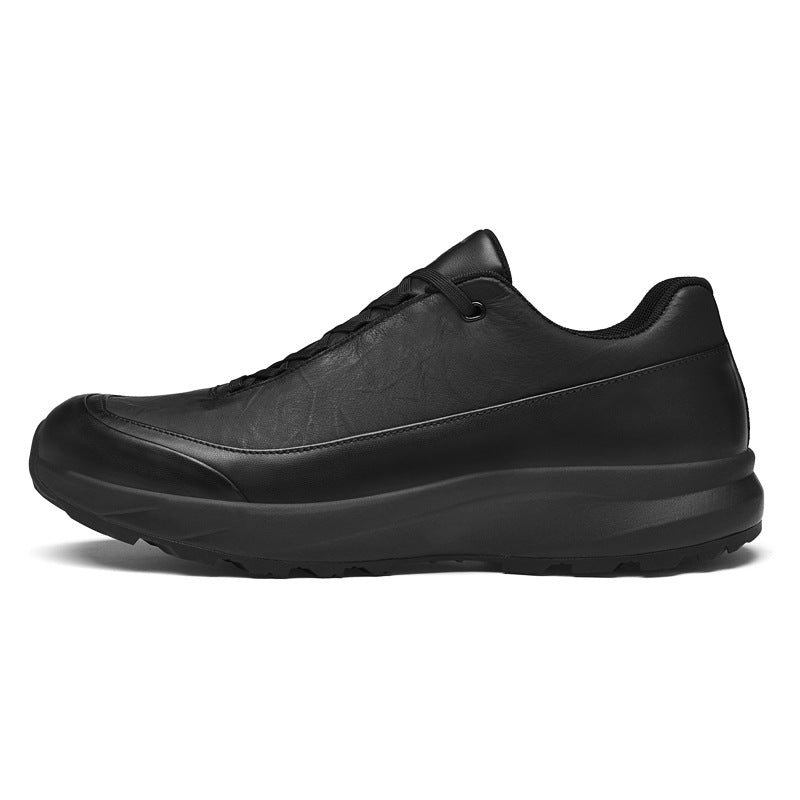 Men's First Layer Cowhide Waterproof Outdoor Hiking Sneakers