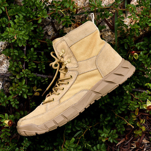 Men's British Style Middle High Top Martin Boots