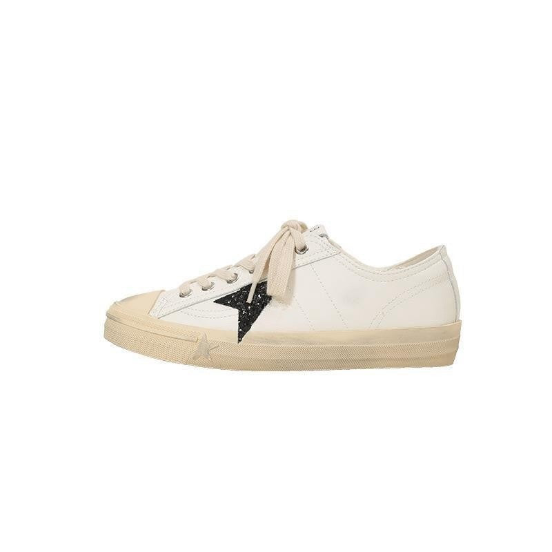 Women's Grape Mom Retro Dirty Board Distressed Casual Shoes