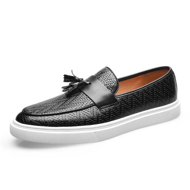 Men's British Style Slip-on Tassel Versatile Fashion Loafers