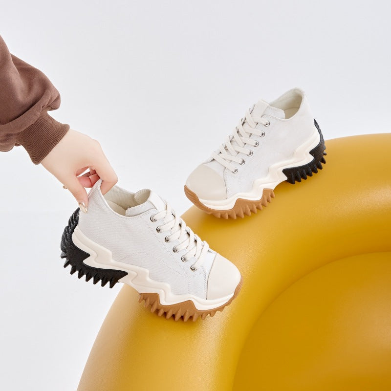 Women's Hidden Platform Autumn Muffin Daddy Super Sneakers