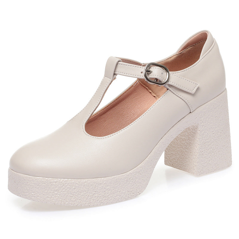 Women's Genuine Cheongsam Catwalk Soft Bottom High Platform Pumps Mother Men's Shoes