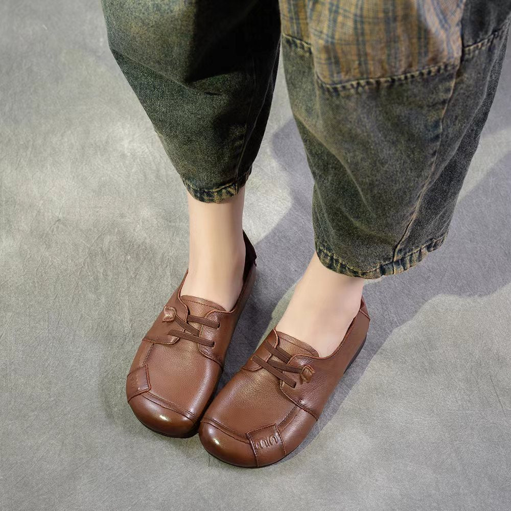 Women's Round Head Not Tired Feet Mom Casual Shoes