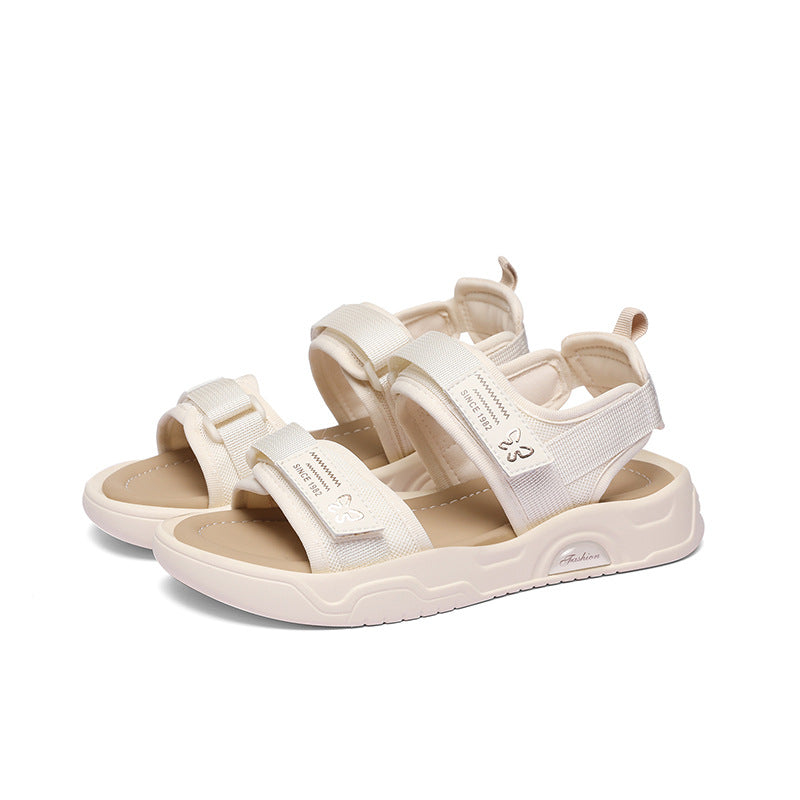 Women's Wear Fashion Velcro Soft Bottom Sports Sandals