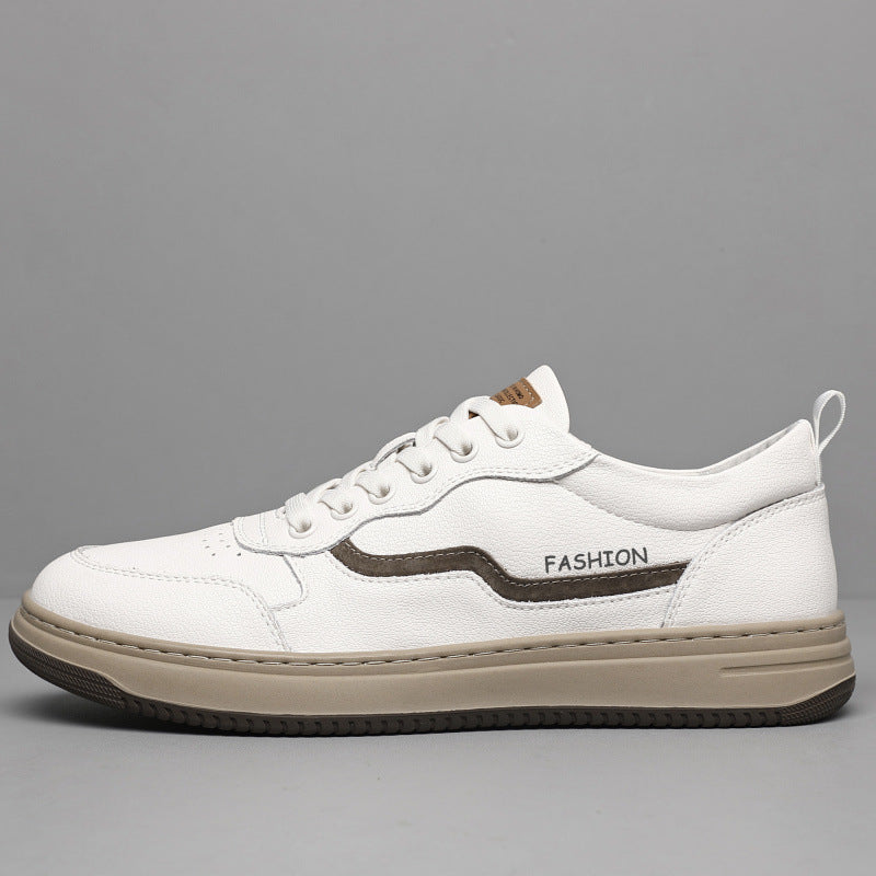 Men's Flat Style White Sports Fashionable Summer Sneakers
