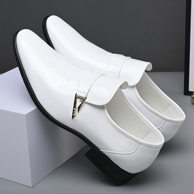 Men's Source Classic Pointed Toe British Style Leather Shoes