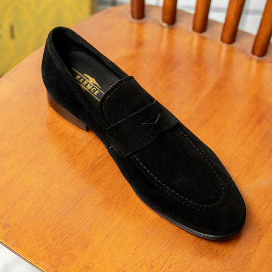 Men's One Piece Also Price Business British Suede Loafers