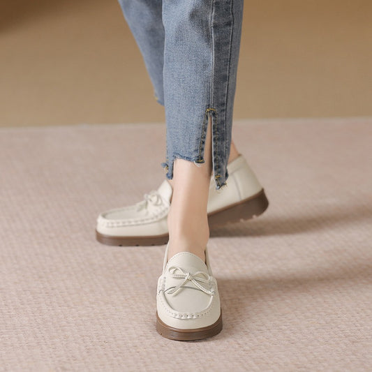 Women's Platform British Style Soft Sole Not Loafers