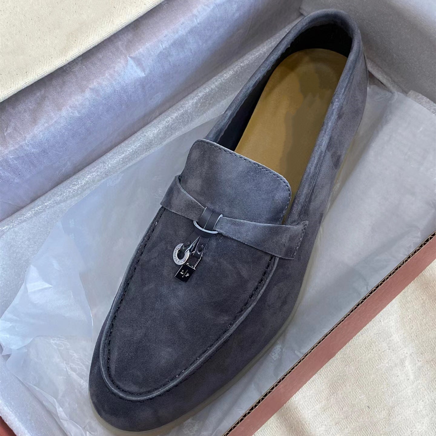 Women's Original Order Cowhide Soft Bottom British Loafers
