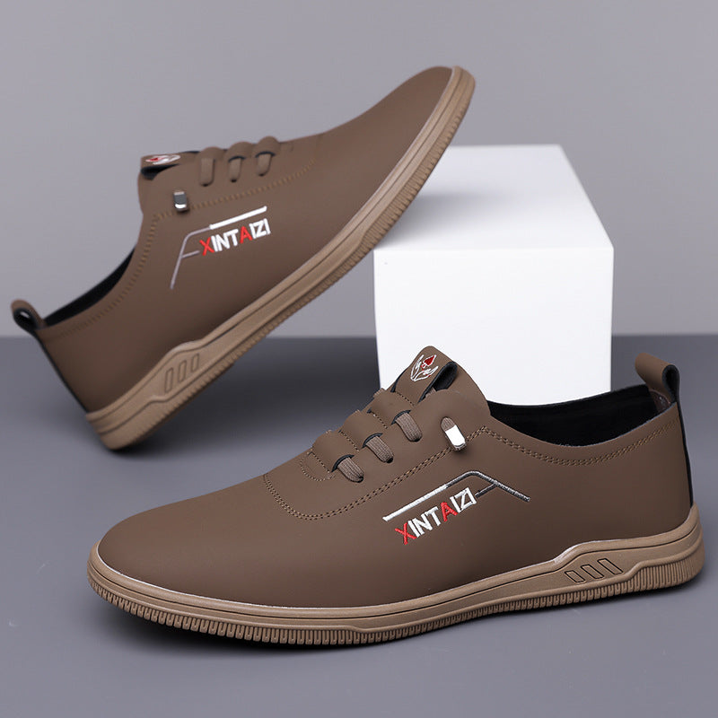 Men's White Springtide Flow Fashion Slip-on Soft Loafers