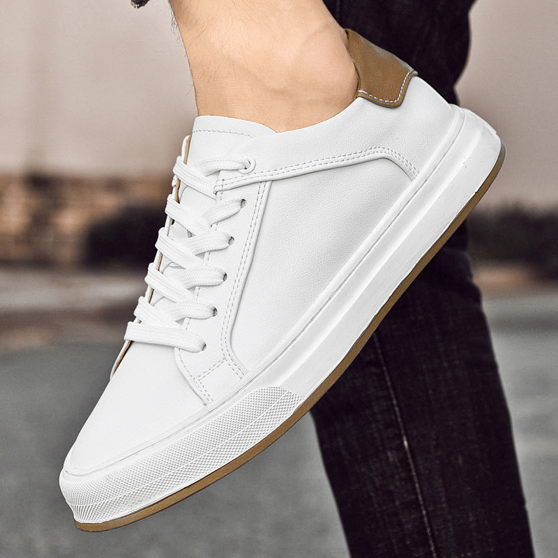 Men's Spring Breathable Flat Trendy Sports British Men's Shoes