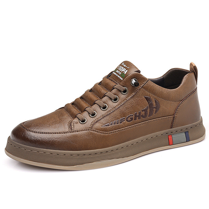 Men's Light Luxury Fashion Soft Bottom Outdoor Leather Shoes