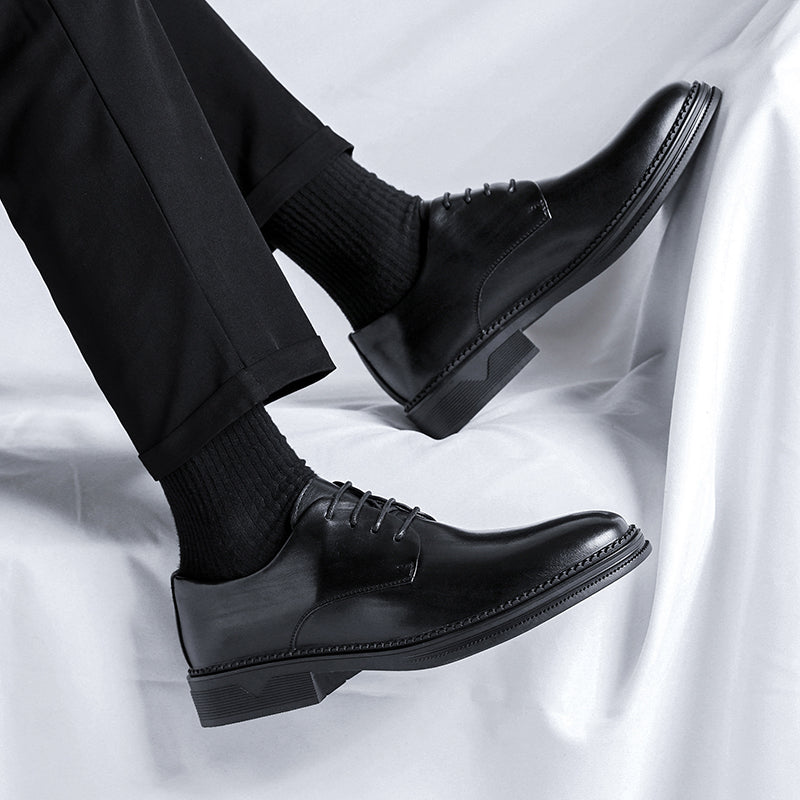 Height Increasing Male Martin Cotton Business Formal Wear Wedding Bridegroom Boots