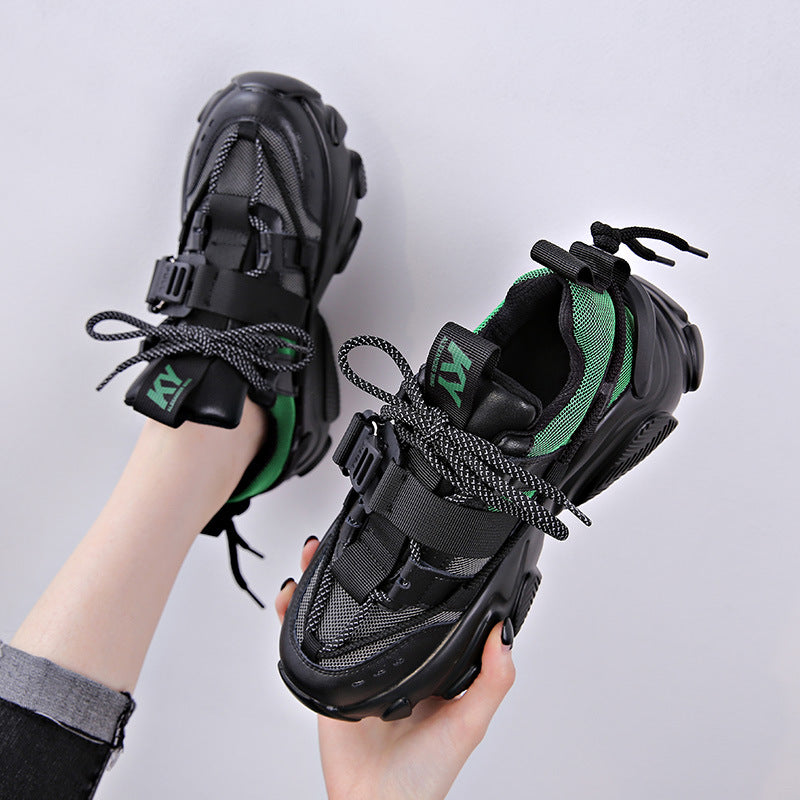 Women's Dad Spring Smart Smoked Platform Leisure Casual Shoes