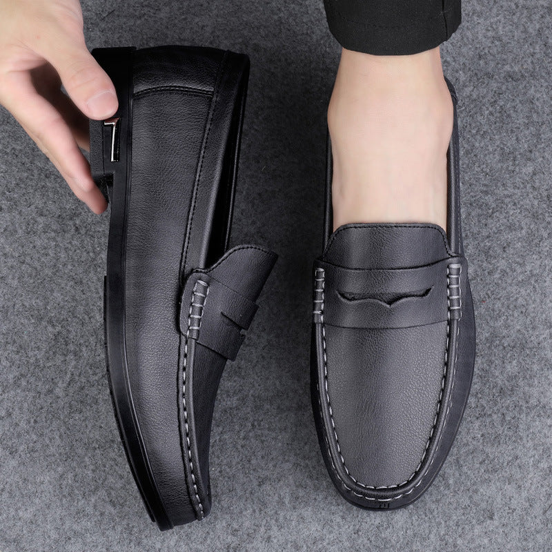 Men's Bottom Driving Slip-on Tods Fashion Korean Loafers