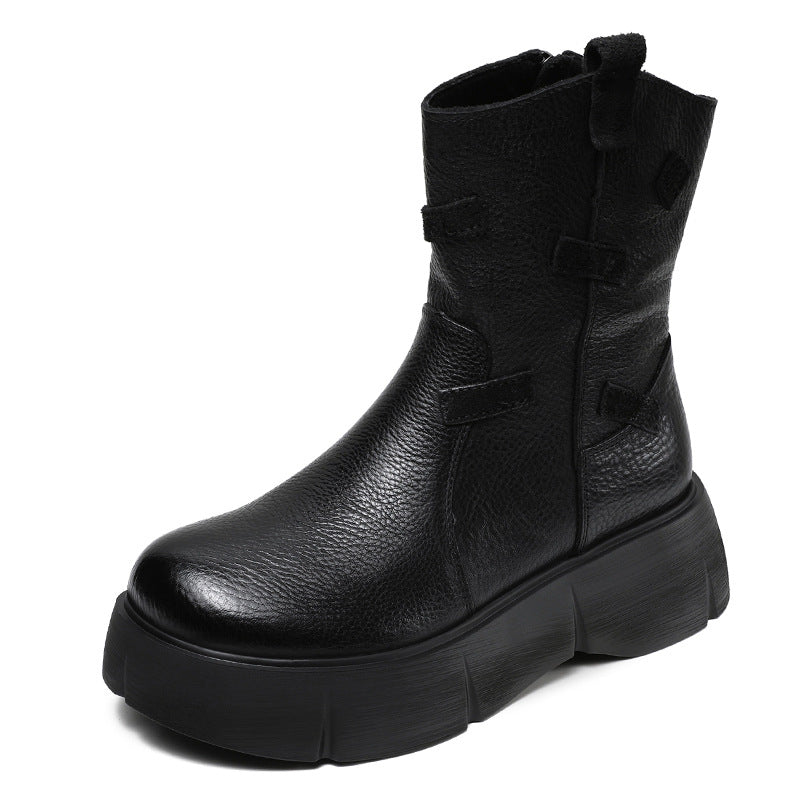Women's For Genuine Fashion Knight Platform Beggar Boots