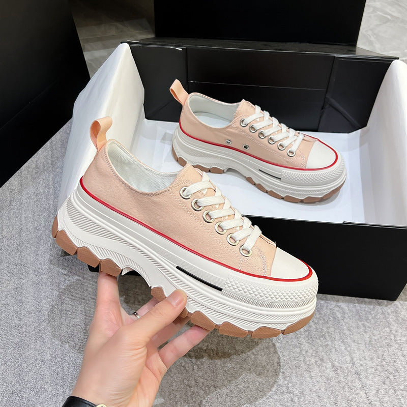 Increasing Big Head Leisure Platform Sports Casual Shoes