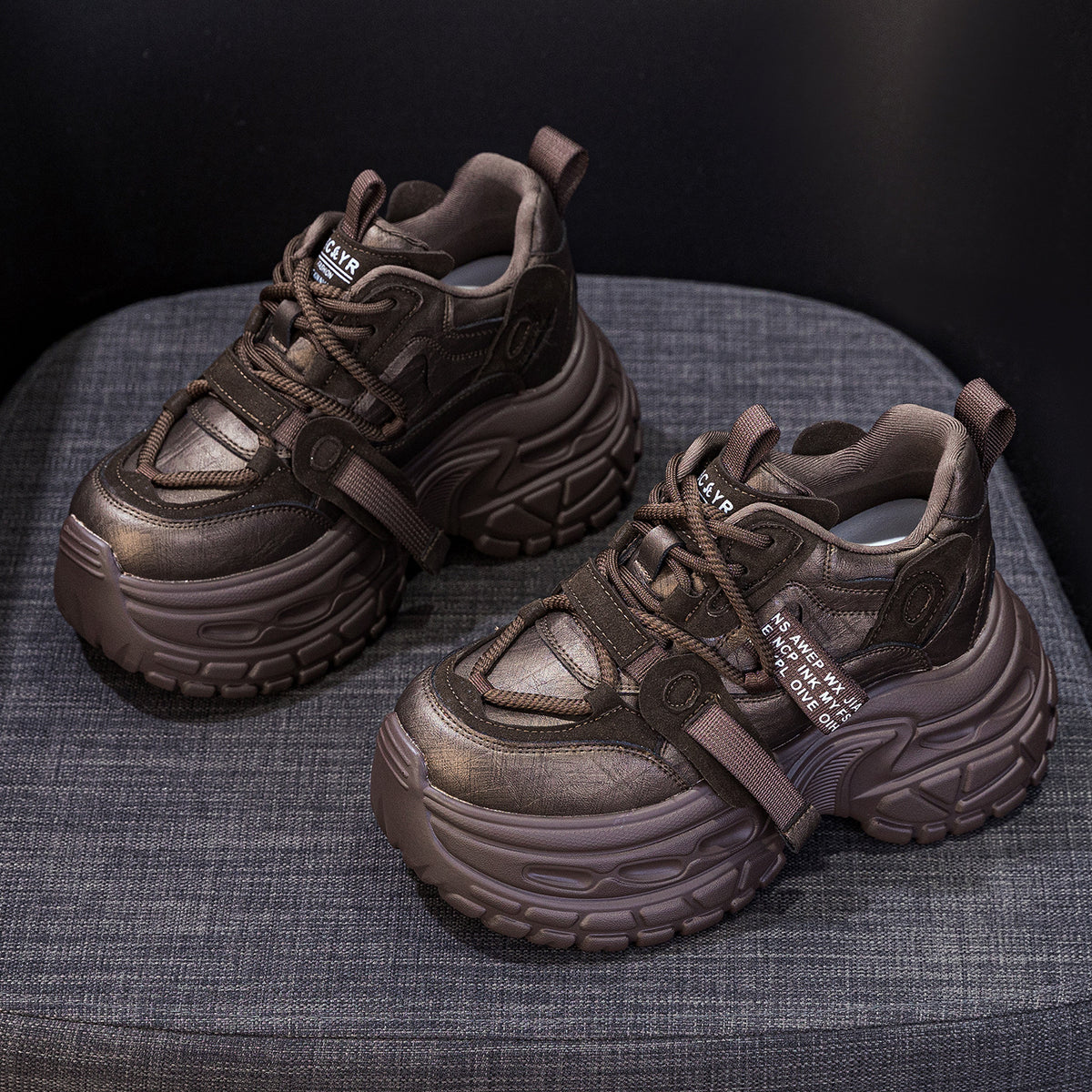 Women's Fashion Small Height Increasing Insole Popular Women's Casual Shoes
