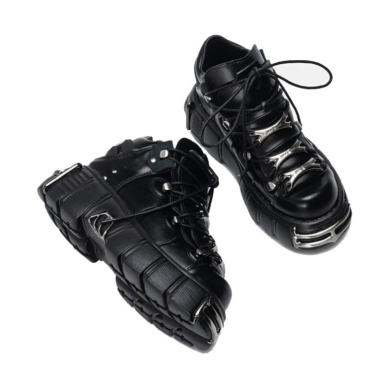 Women's British Style Spanish Heavy Metal Punk Casual Shoes