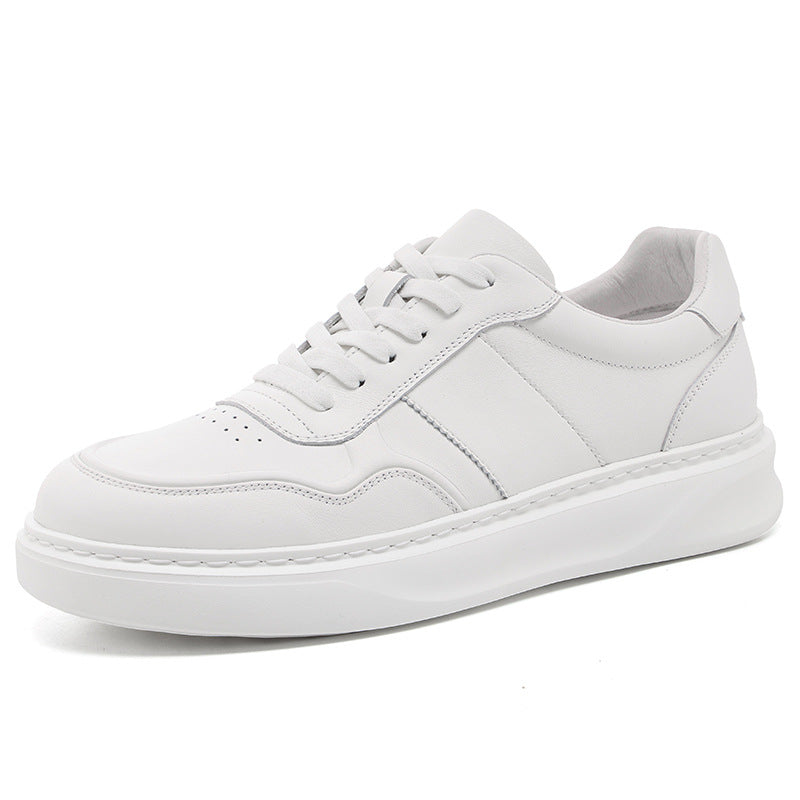 Men's Top Layer Cowhide Easy Wear Lightweight Men's Board Shoes