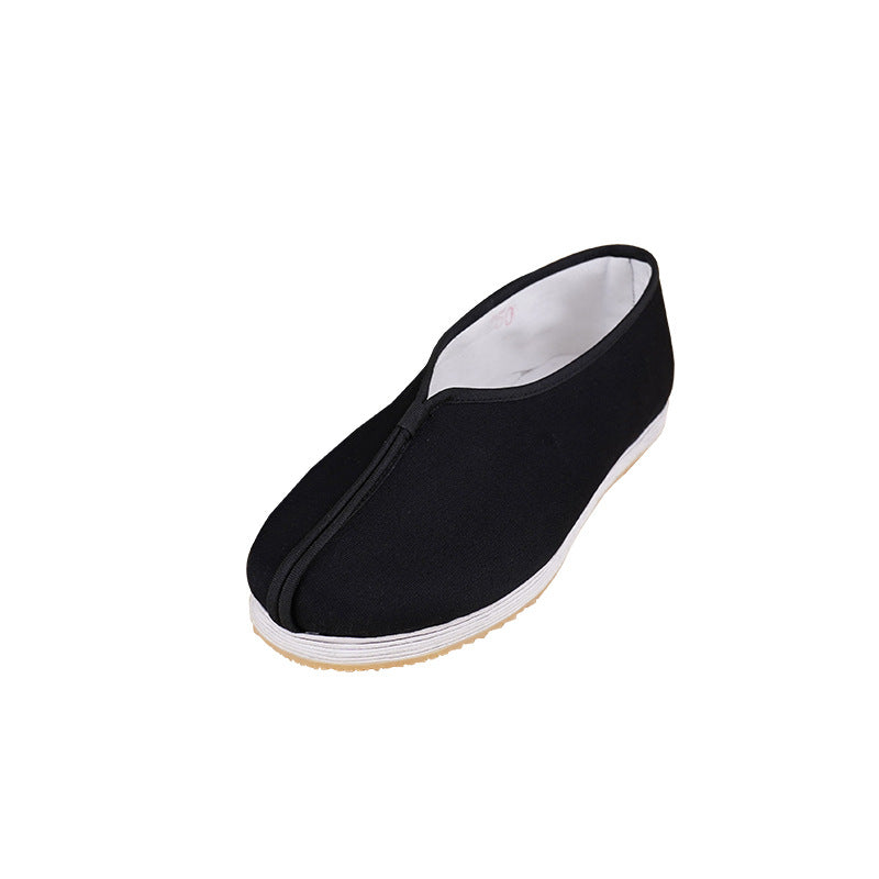 Men's Solid Color Breathable Old Leisure Pumps Full Canvas Shoes