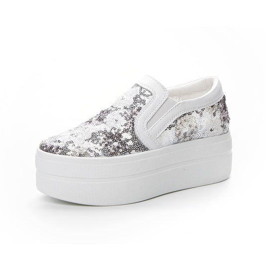 Women's Mesh Models Breathable Platform Fresh Flower-shaped Casual Shoes