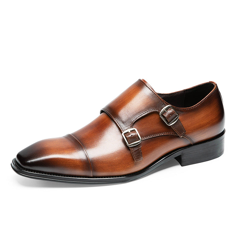 Men's Within Hours Handmade Chic Color Business Formal Wear Leather Shoes