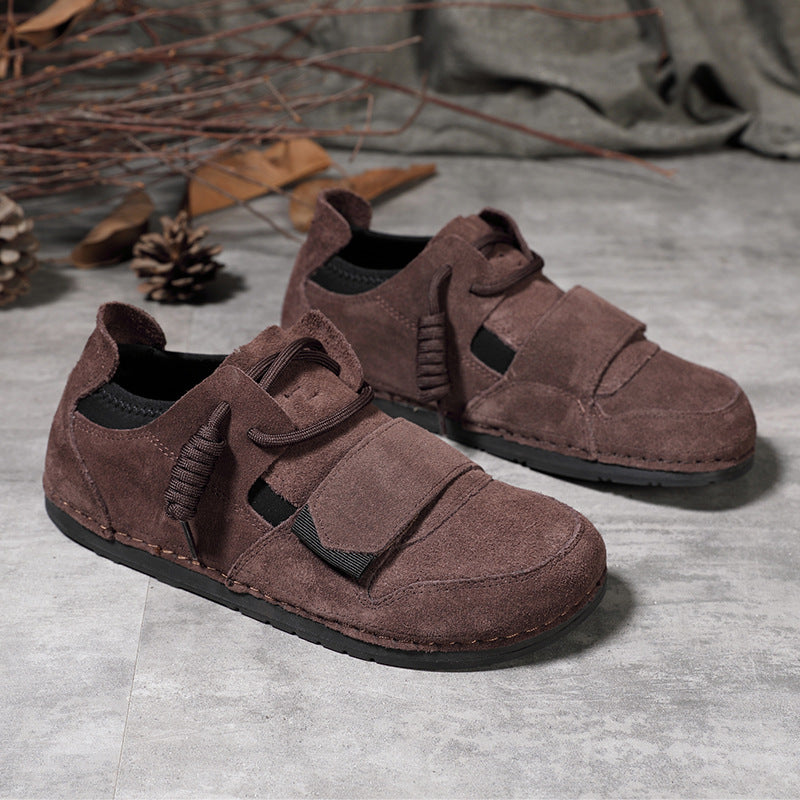 Women's Travel Soft Bottom Flat Retro Female Casual Shoes
