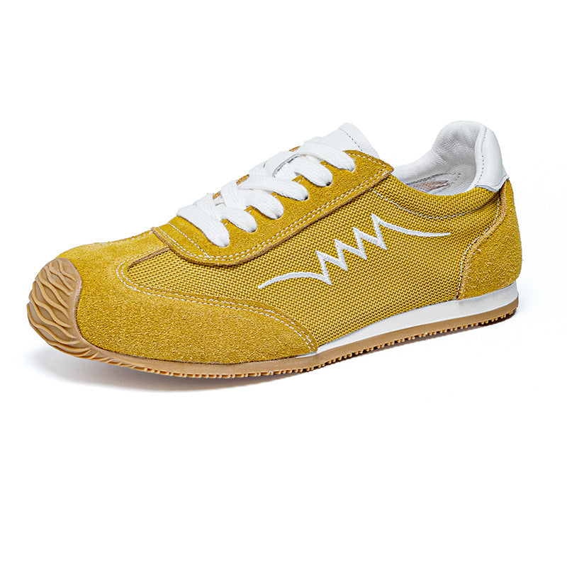 Women's Sheepskin German Training Breathable Large Size Summer Soft Bottom Not Women's Sports Shoes