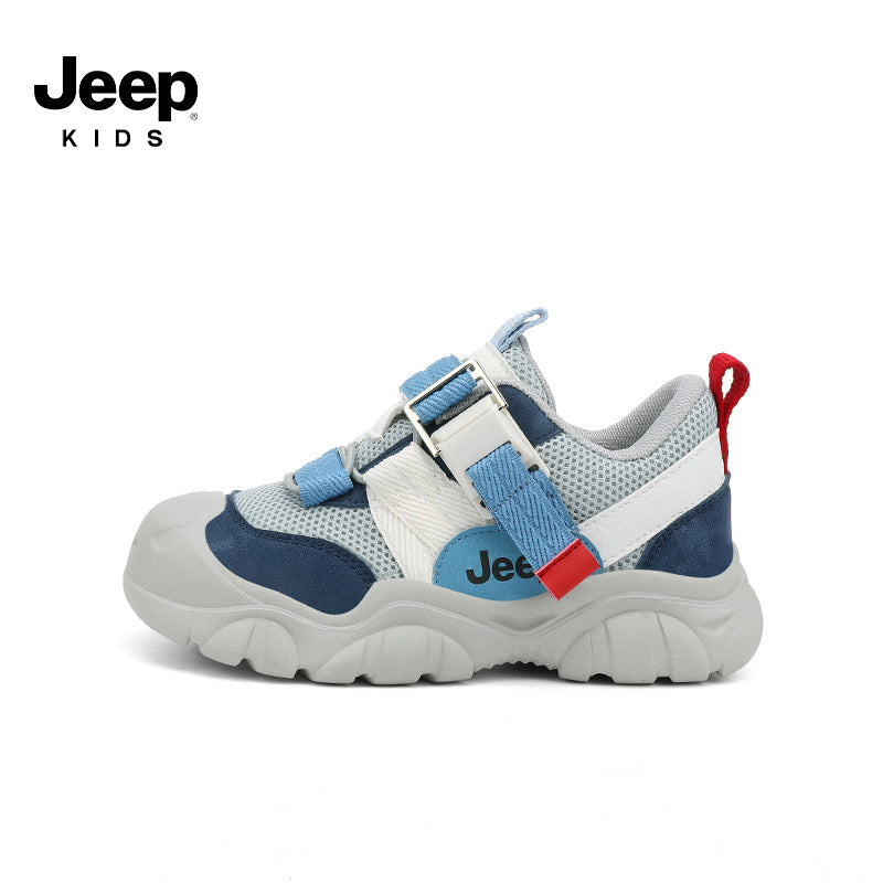 Children's All Black Boys Handsome Fashion Spring Kid's Sneakers