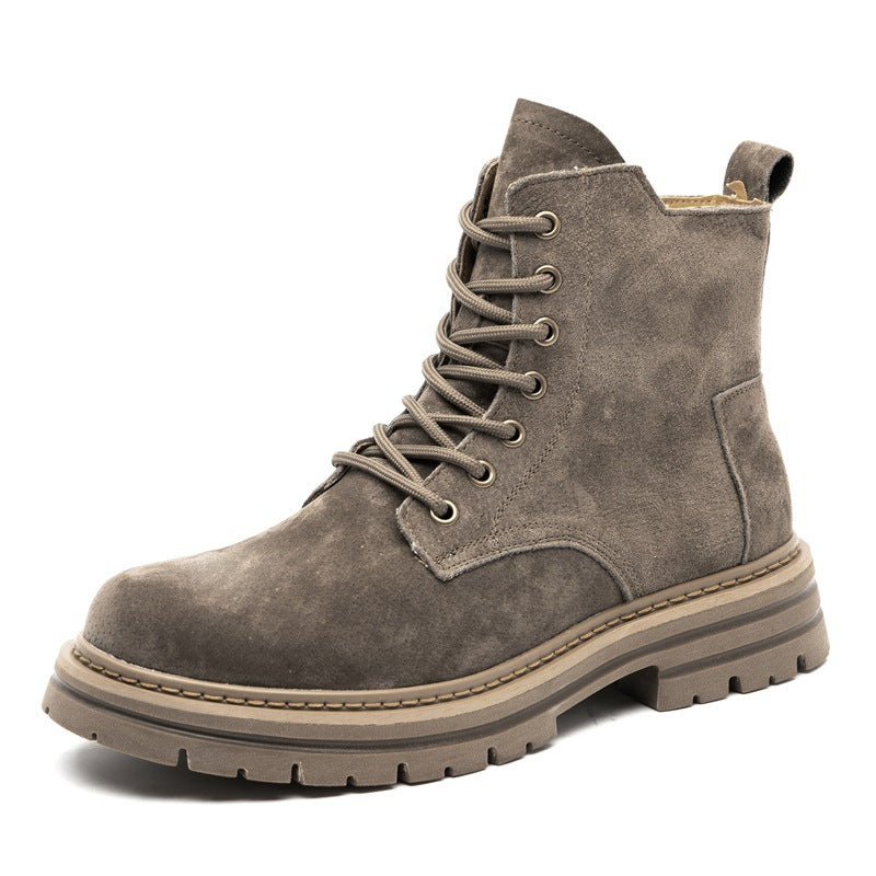 Men's British Style High Street Outdoor Leisure Vintage Boots