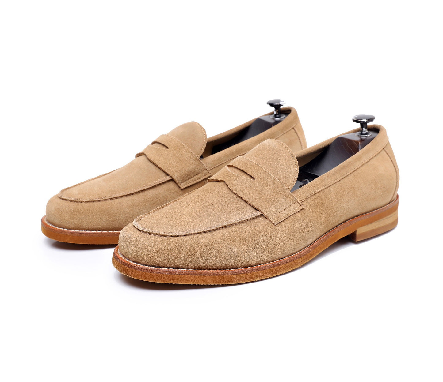Men's Wear Slip-on Round Head British Comfortable Loafers