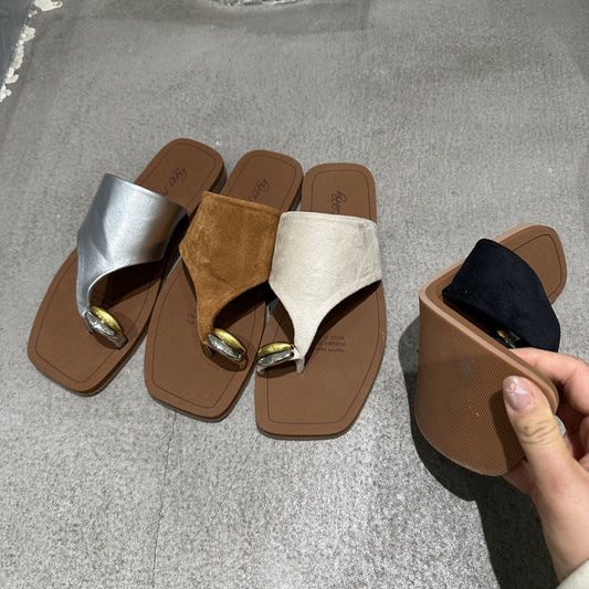 Women's Minority Outdoor With Skirt Simple Flat Sandals