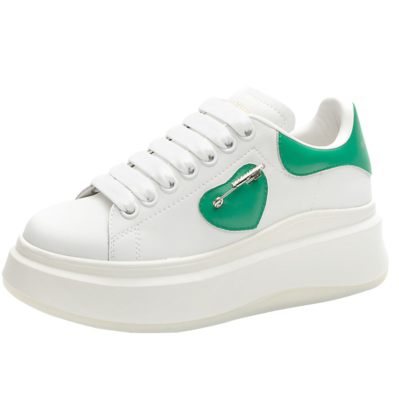 Women's & Men's Pumps Autumn Muffin Color Matching Small Men's Shoes