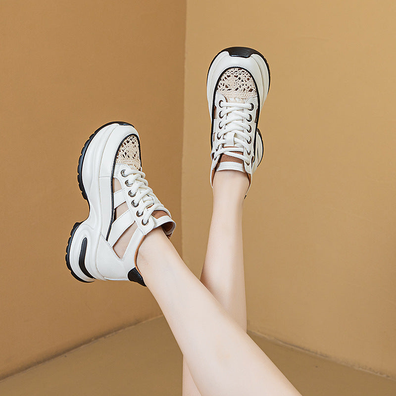 Women's Versatile Thick Bottom Breathable Sports Plus Sandals