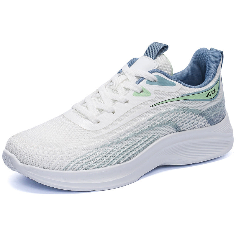 Men's Plus Size Trendy Flying Woven Mesh Sneakers
