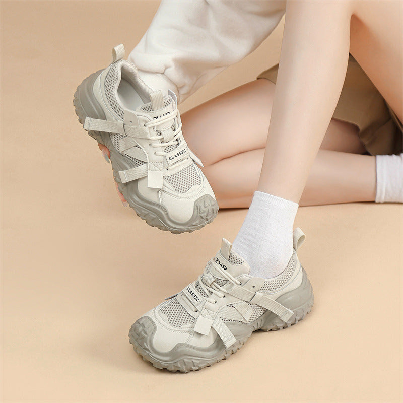Women's Thick-soled Sports Big Dad Soft Outdoor Sneakers