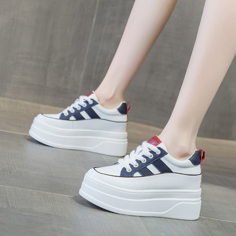 Dress Sweet Mesh Surface White Board Women's Casual Shoes