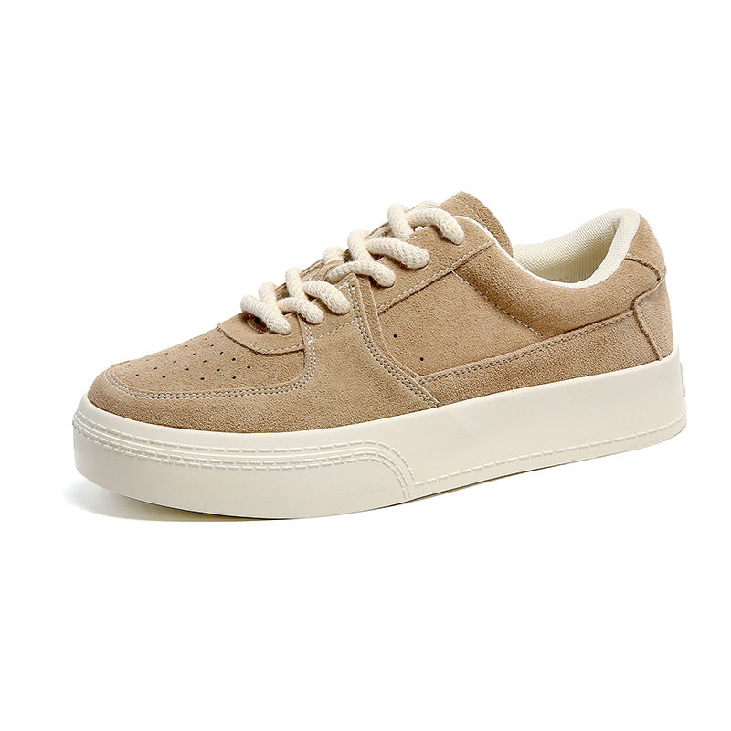 Men's Air Force Niche Suede Retro Platform Sneakers