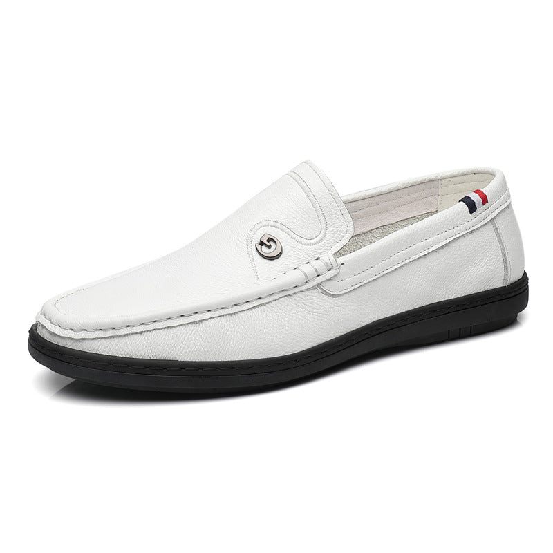 Men's First Layer Cowhide Genuine Fashion Soft Loafers