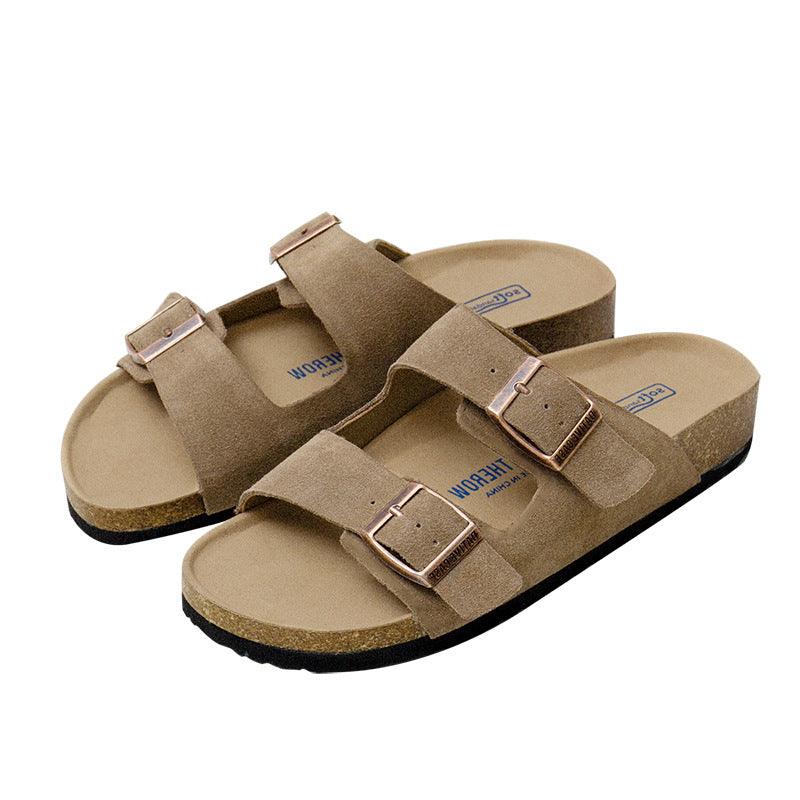 Women's Genuine Platform Fishing Half Summer Outdoor Slippers