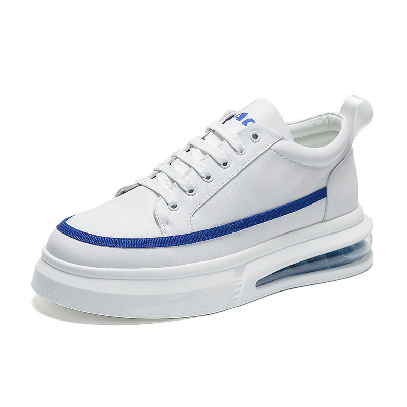Men's Autumn Invisible Elevated Shock Absorbing Air Cushion Skateboard Sneakers