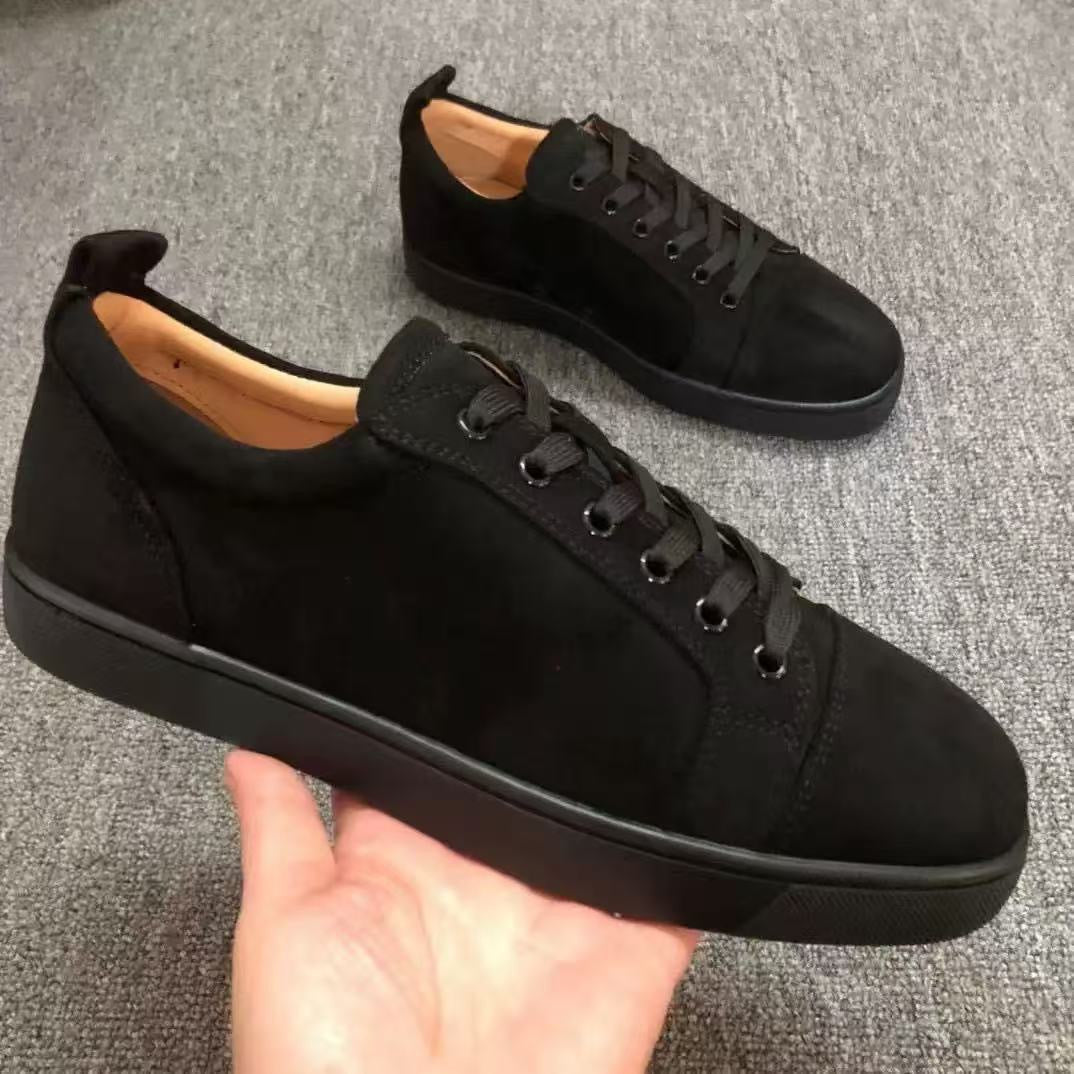 Women's & Men's Red Sole Head Nail Couple Rhinestone Trend Men's Casual Shoes