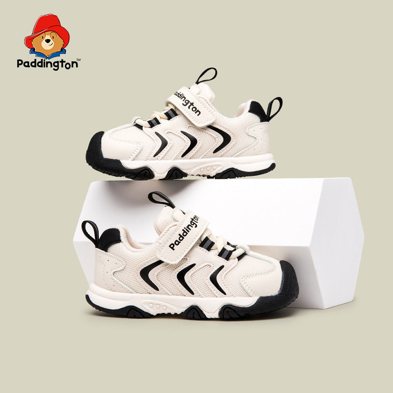 Children's Paddington Bear Spring Mesh Toddler Antiskid Kid's Sneakers
