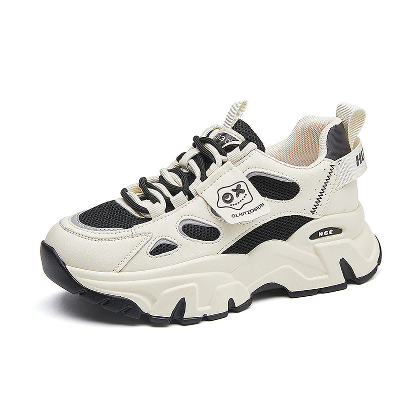 Women's Korean Style Thick Bottom Single Lining Casual Shoes