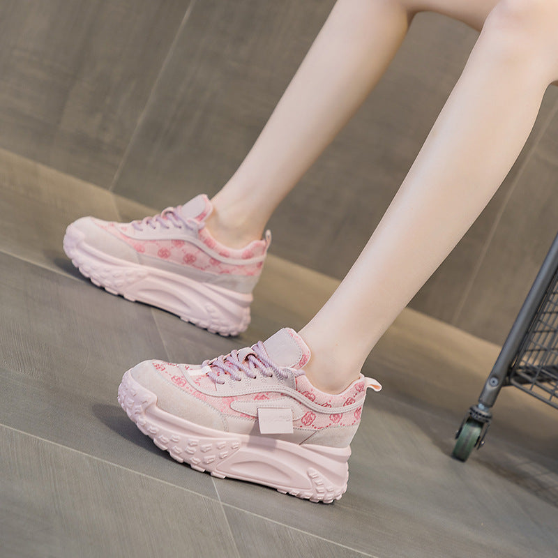 Insole Dad Female Classic Style Spring Show Feet Small Lightweight Women's Casual Shoes