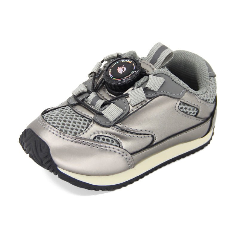 Children's Autumn Korean Style Kindergarten Indoor Knob Kid's Sneakers