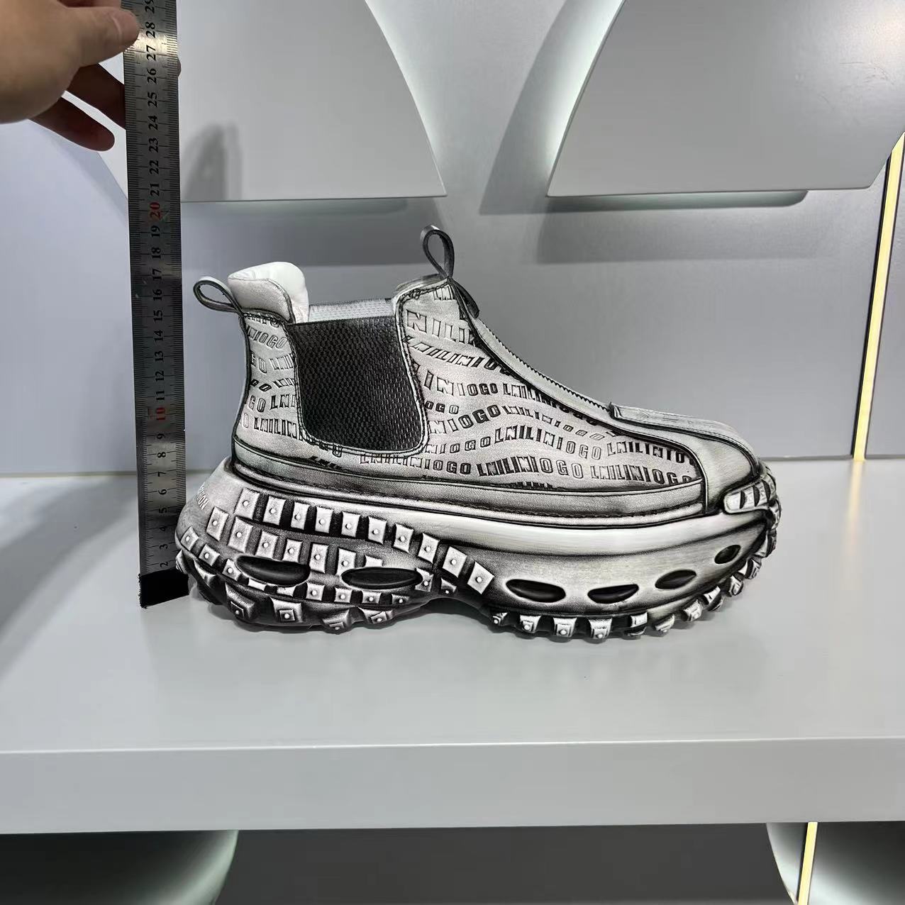 Men's Daddy Autumn Thick Bottom Fashion Height Casual Shoes