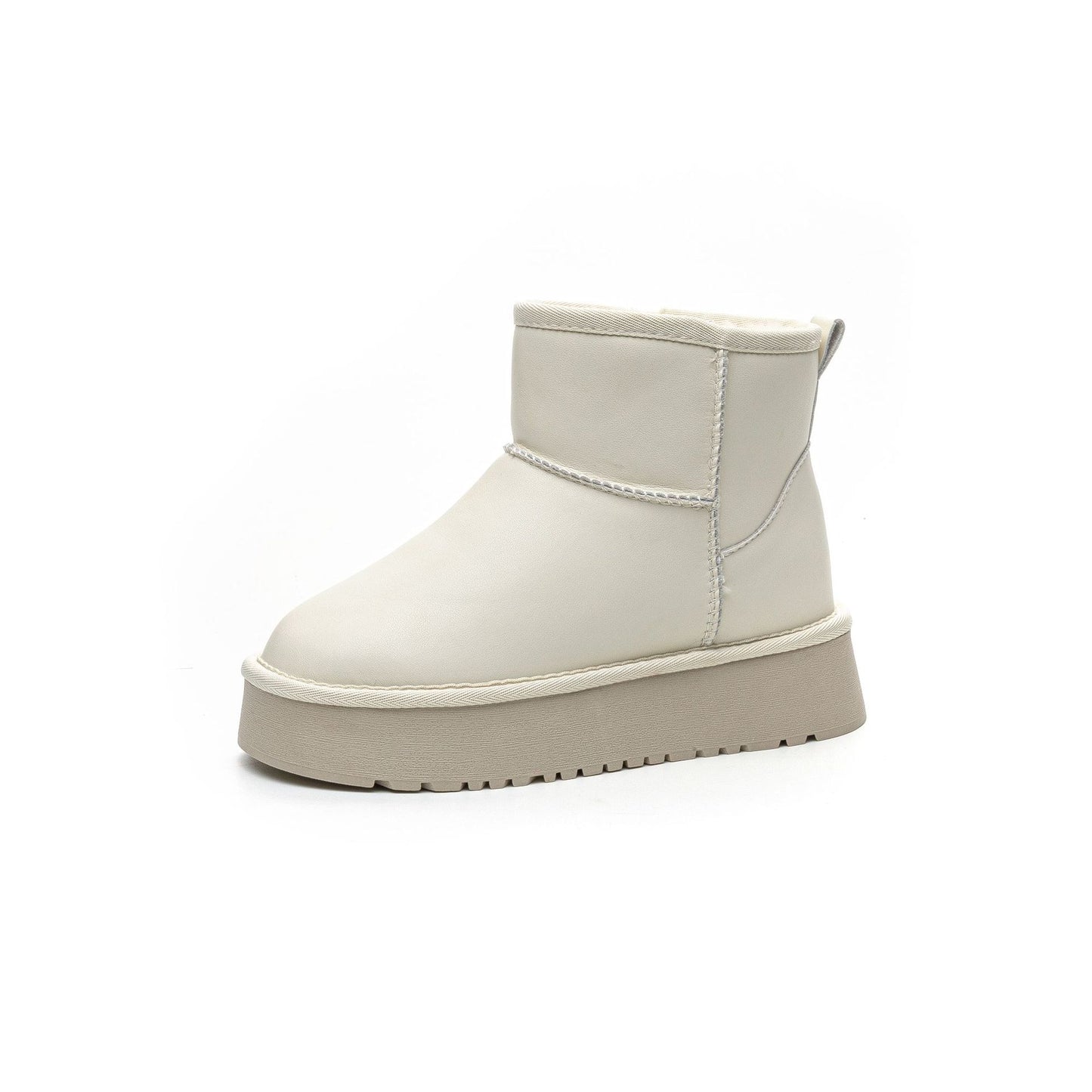 Women's Bottom Height Increasing Insole Waterproof Plus Boots