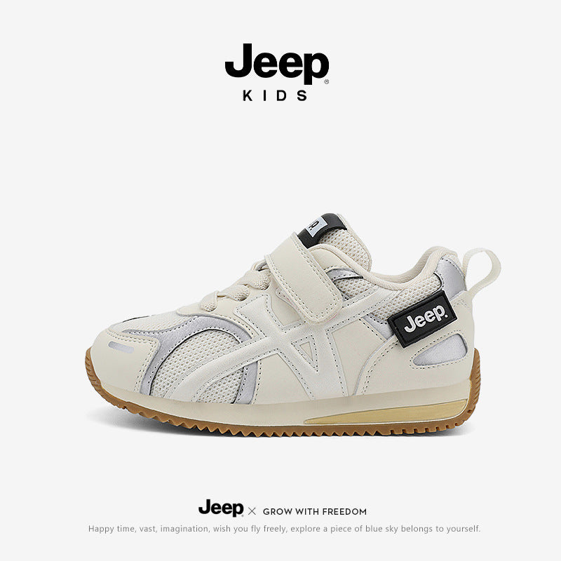 Women's & Children's Spring Moral Training White Kid's Sneakers